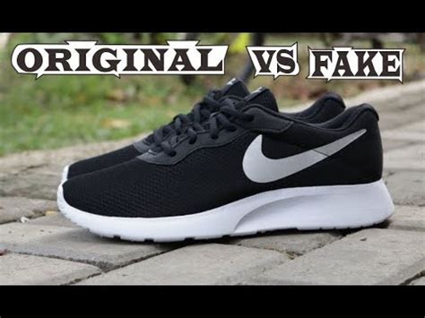 nike tanjun fake vs real|are nike tanjuns durable.